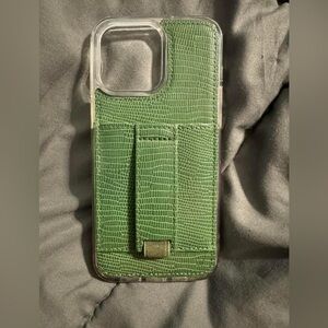 Walli Vivienne Green Case iPhone 15 PM